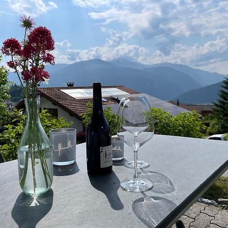 Wohnung Mit Fantastischer Aussicht Trin 외부 사진