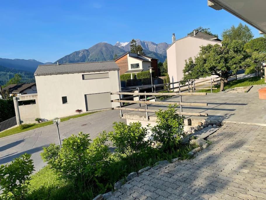 Wohnung Mit Fantastischer Aussicht Trin 외부 사진